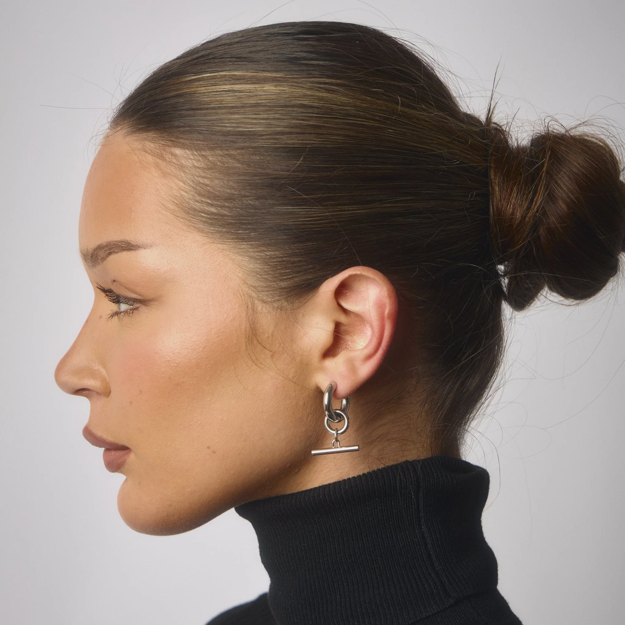 T Bar Hoops - Image 2