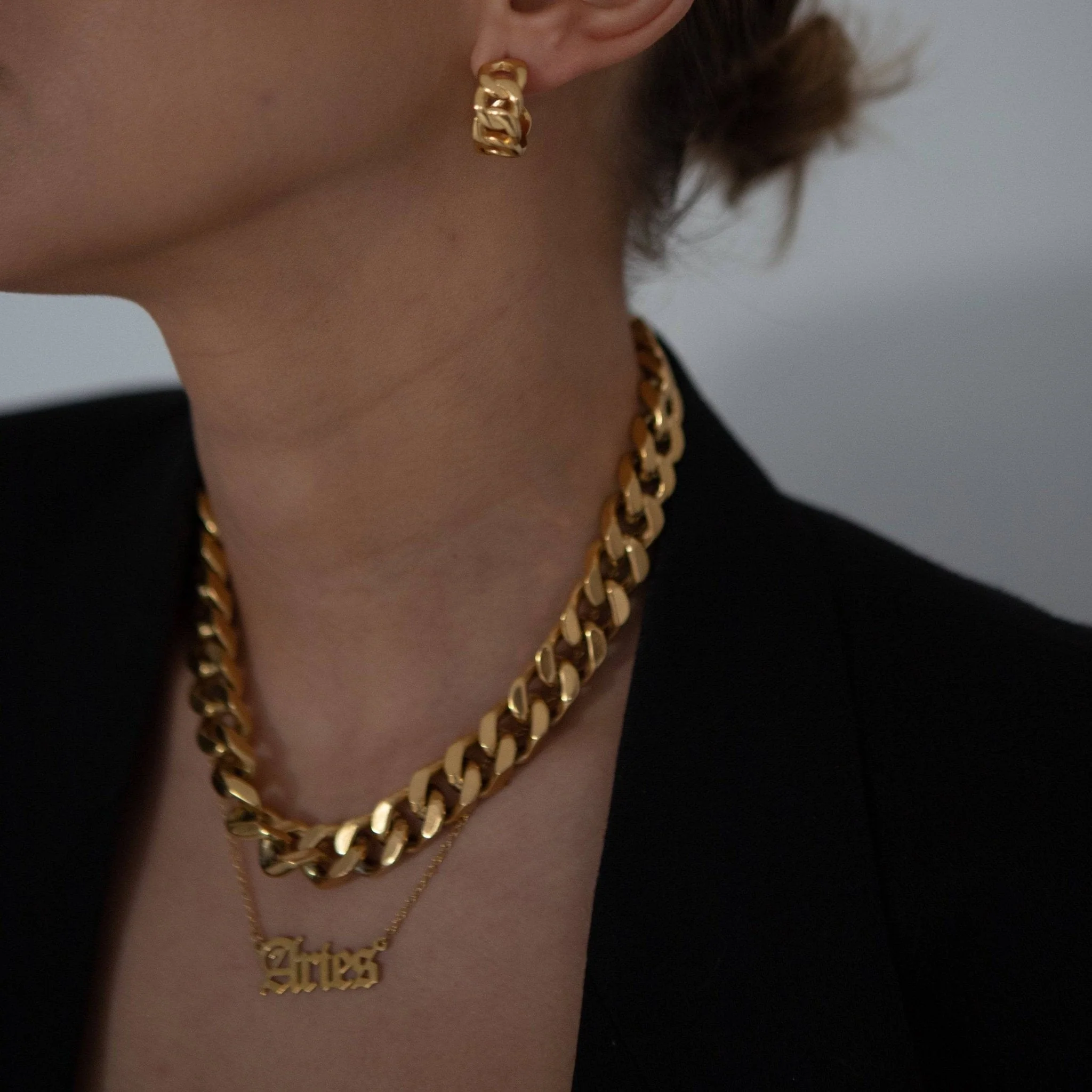 Chain Link Necklace - Image 4