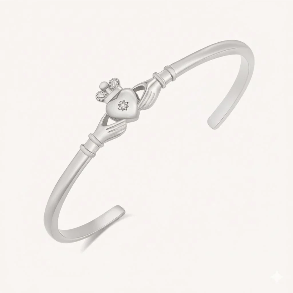 Claddagh Bangle - Image 3