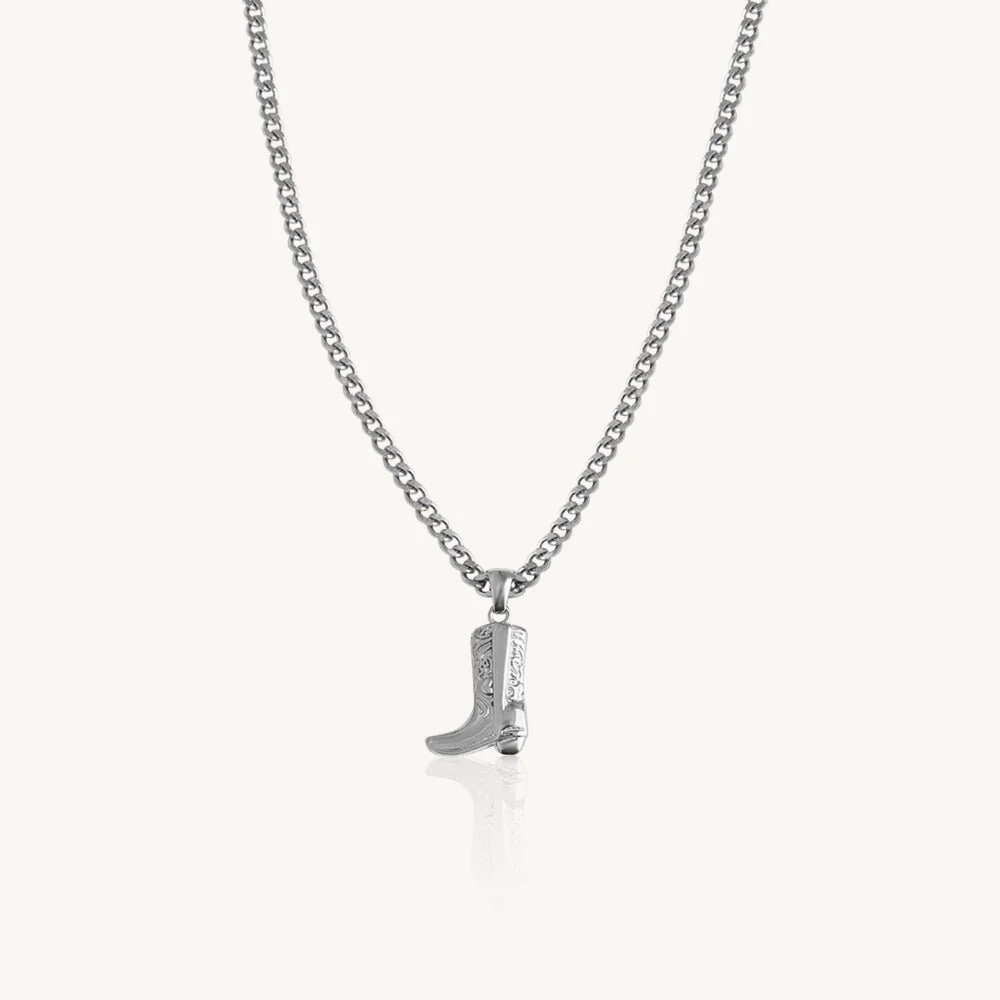 Boot Pendant Necklace - Image 7