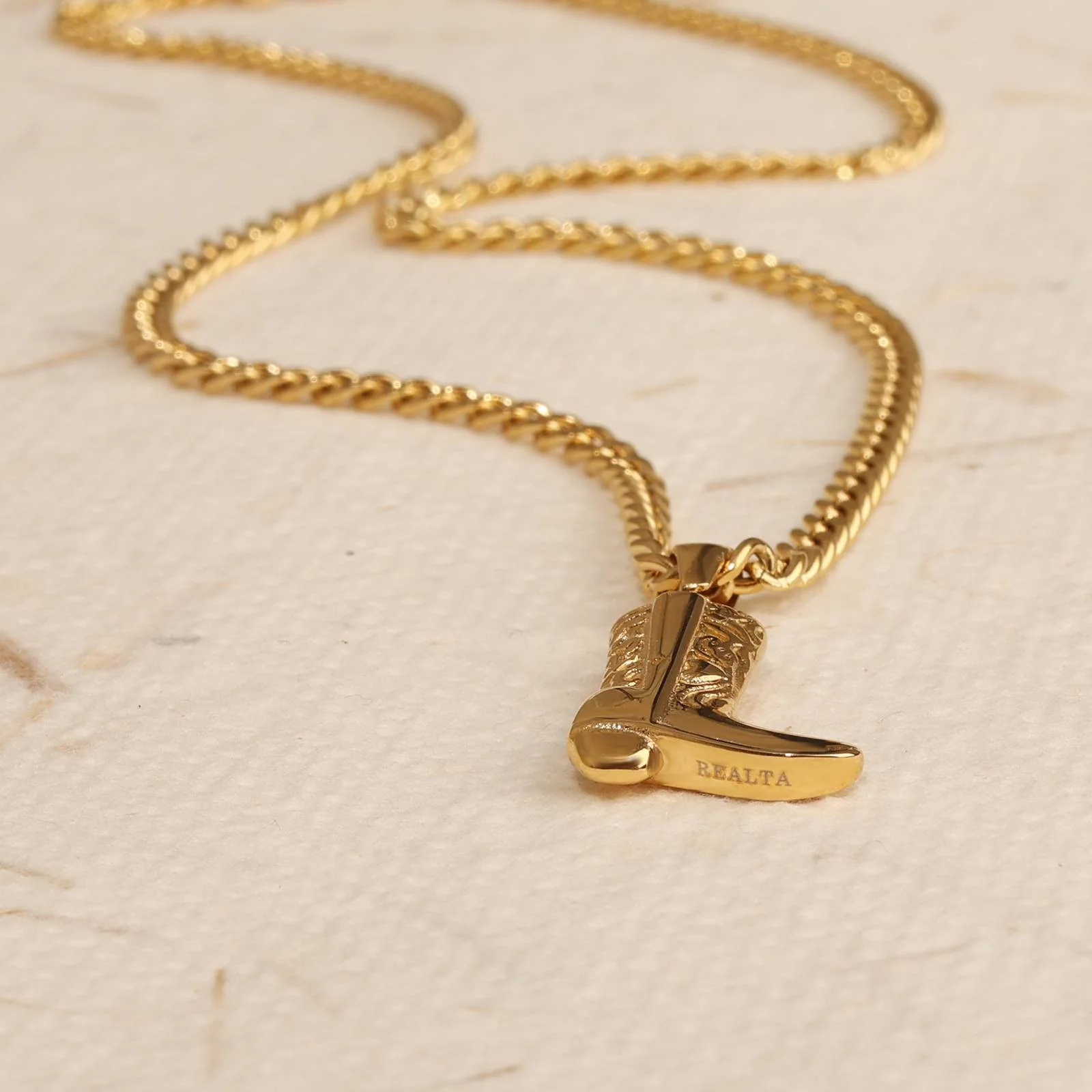 Boot Pendant Necklace - Image 8