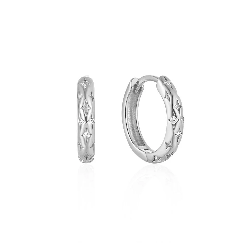 Fia Huggie Hoops - Image 4