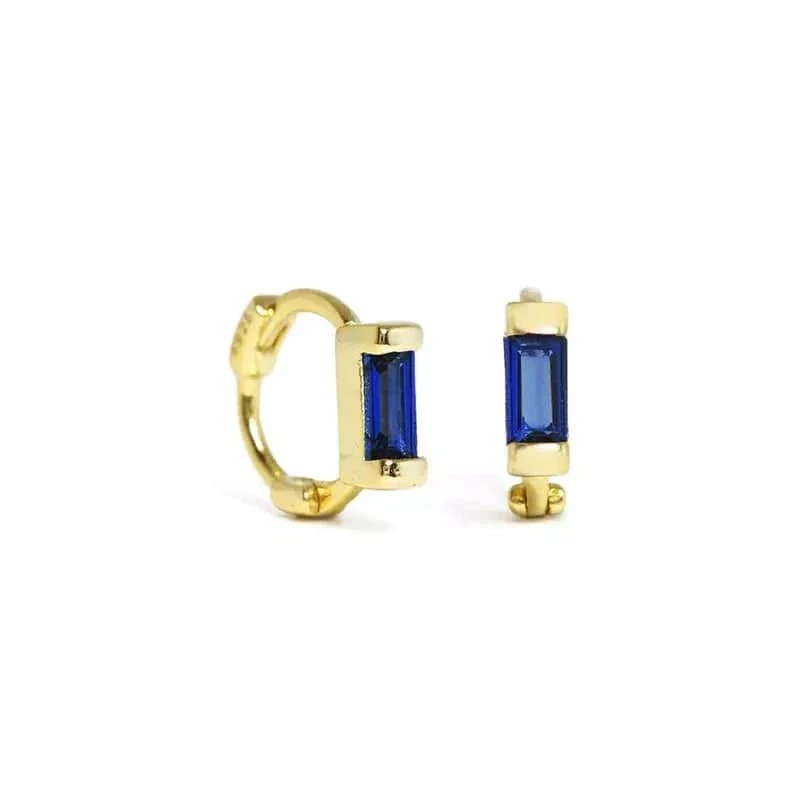 Gold Aime Hoops - Image 7