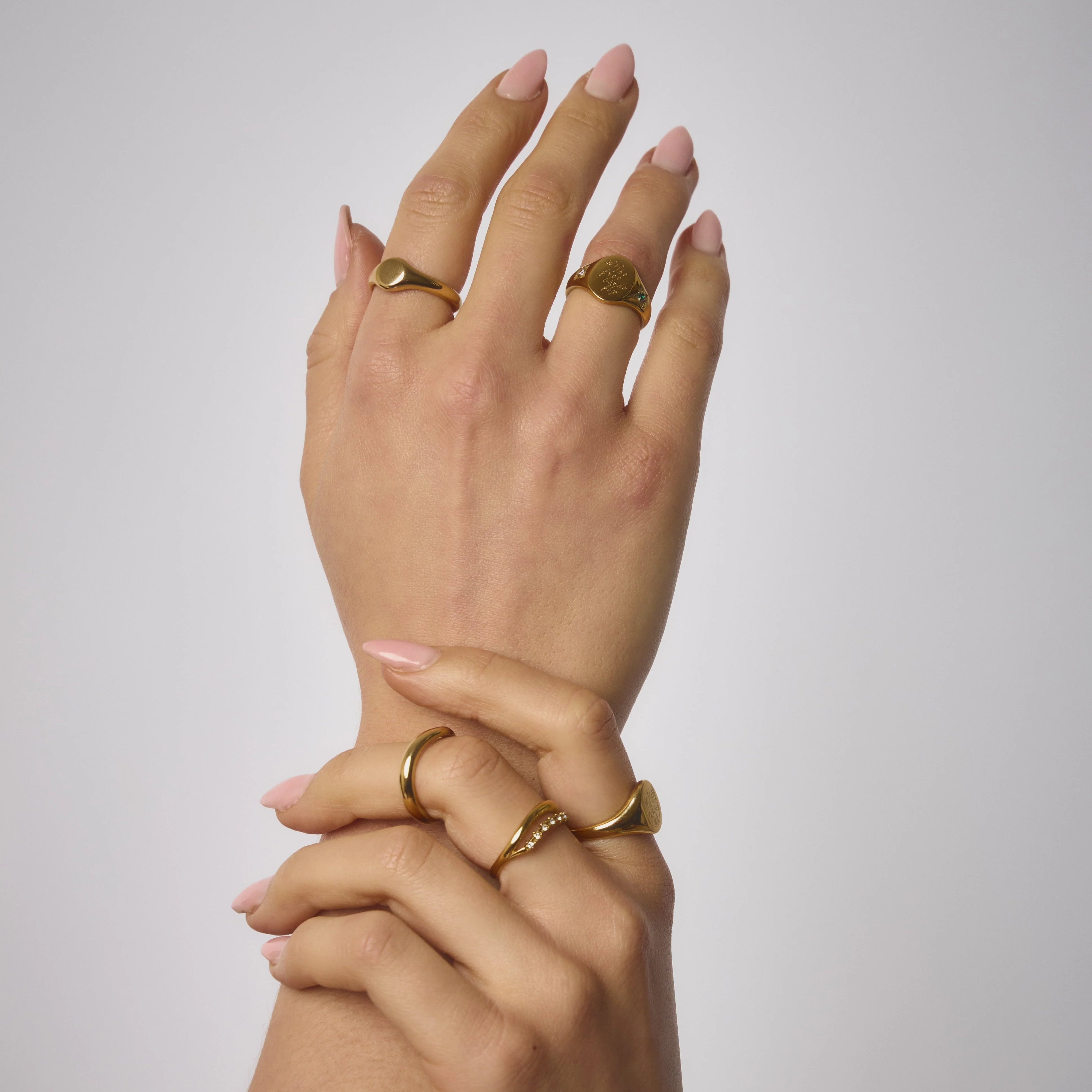 Sara Initial Ring - Image 6
