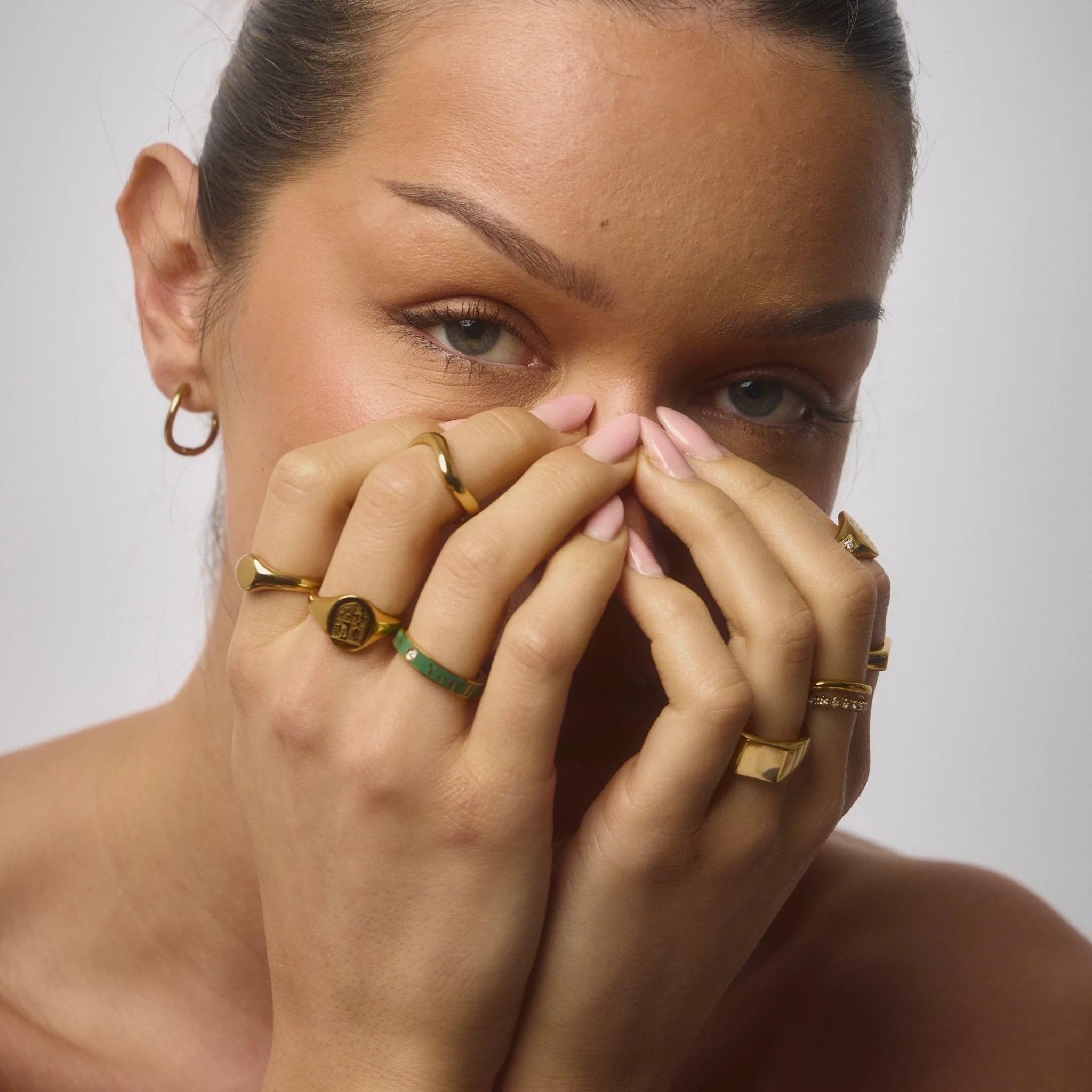 Sara Initial Ring - Image 7