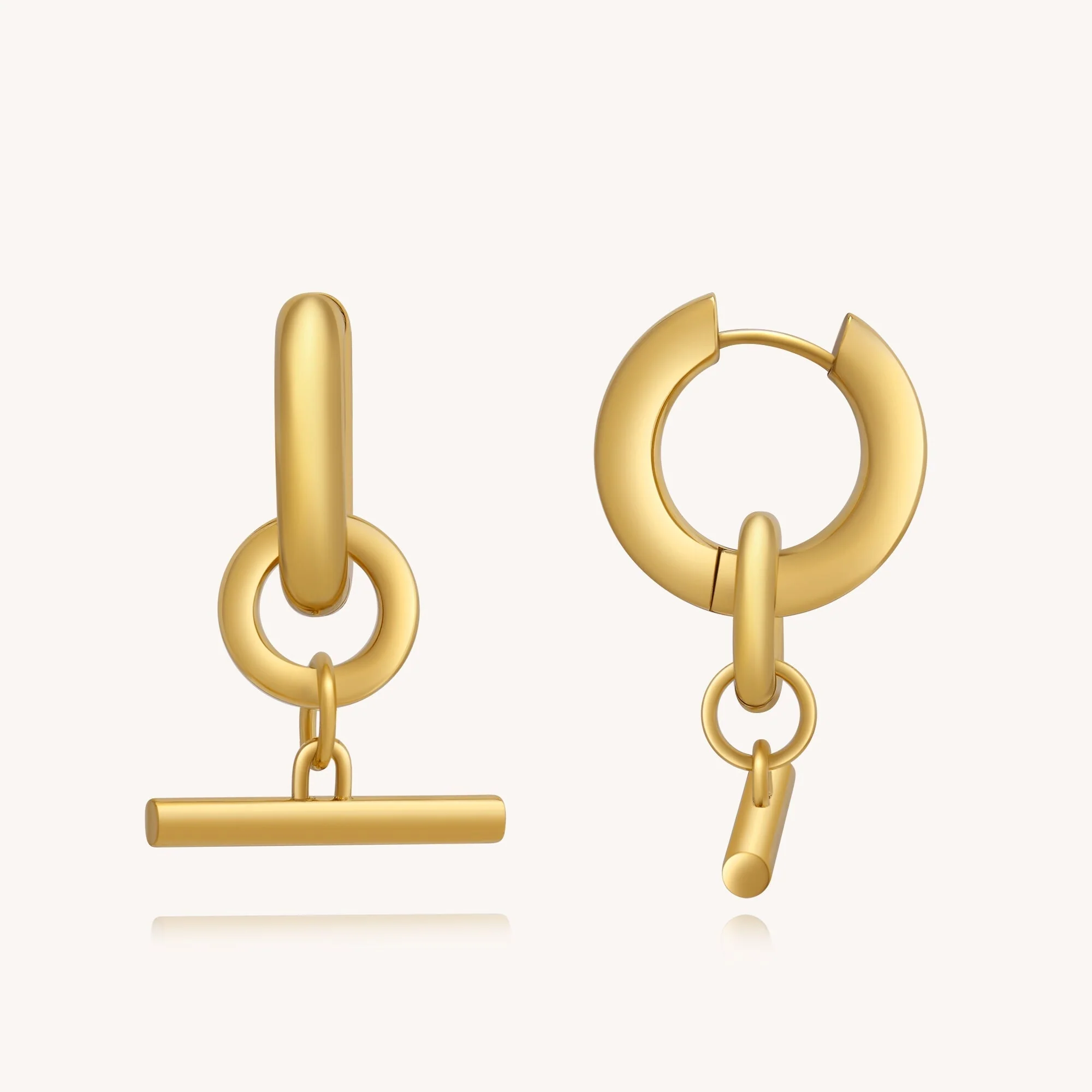 T Bar Hoops