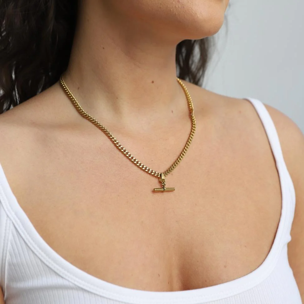 T Bar Necklace - Image 11