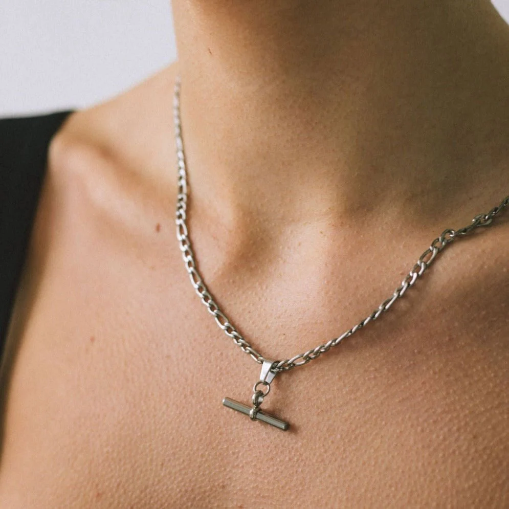 T Bar Necklace - Image 4