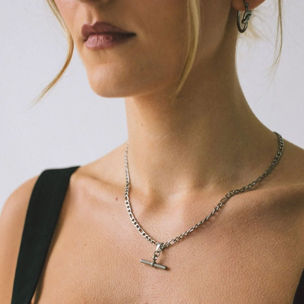 T Bar Necklace - Image 7