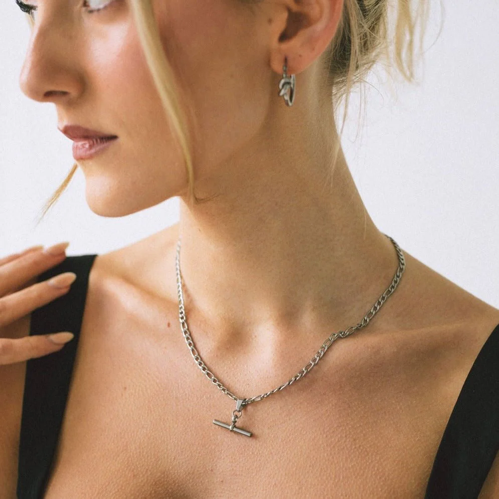T Bar Necklace - Image 8
